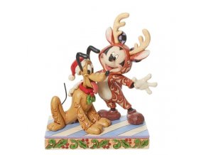 Disney Traditions - Mickey & Pluto (Christmas)