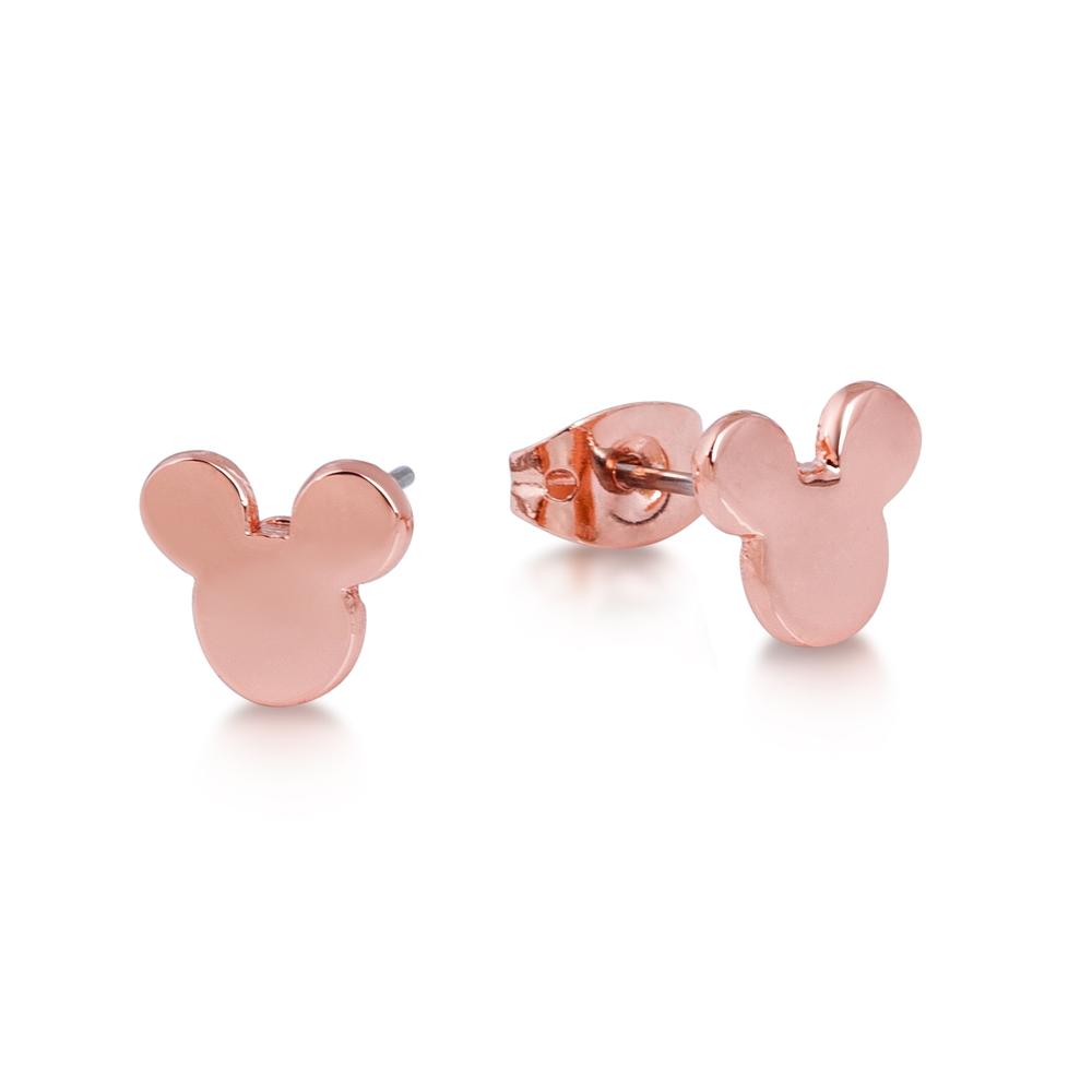 Disney - Náušnice - Mickey Mouse Barva: Růžové zlato (Rose Gold)