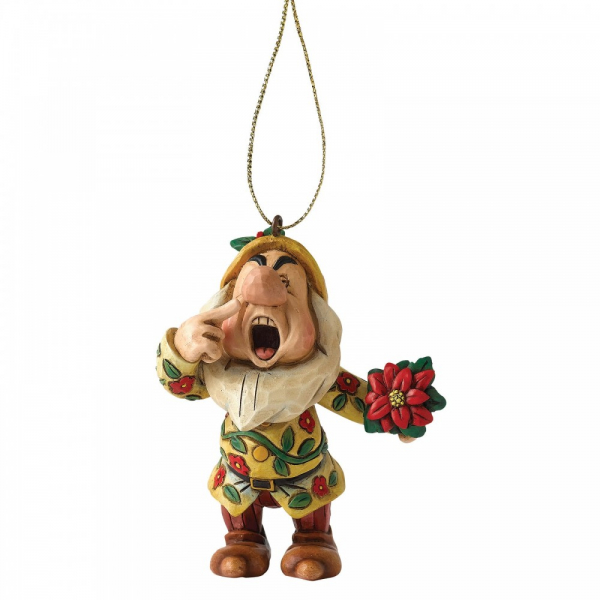 Disney Traditions - Sneezy Ornament (Kýchal)