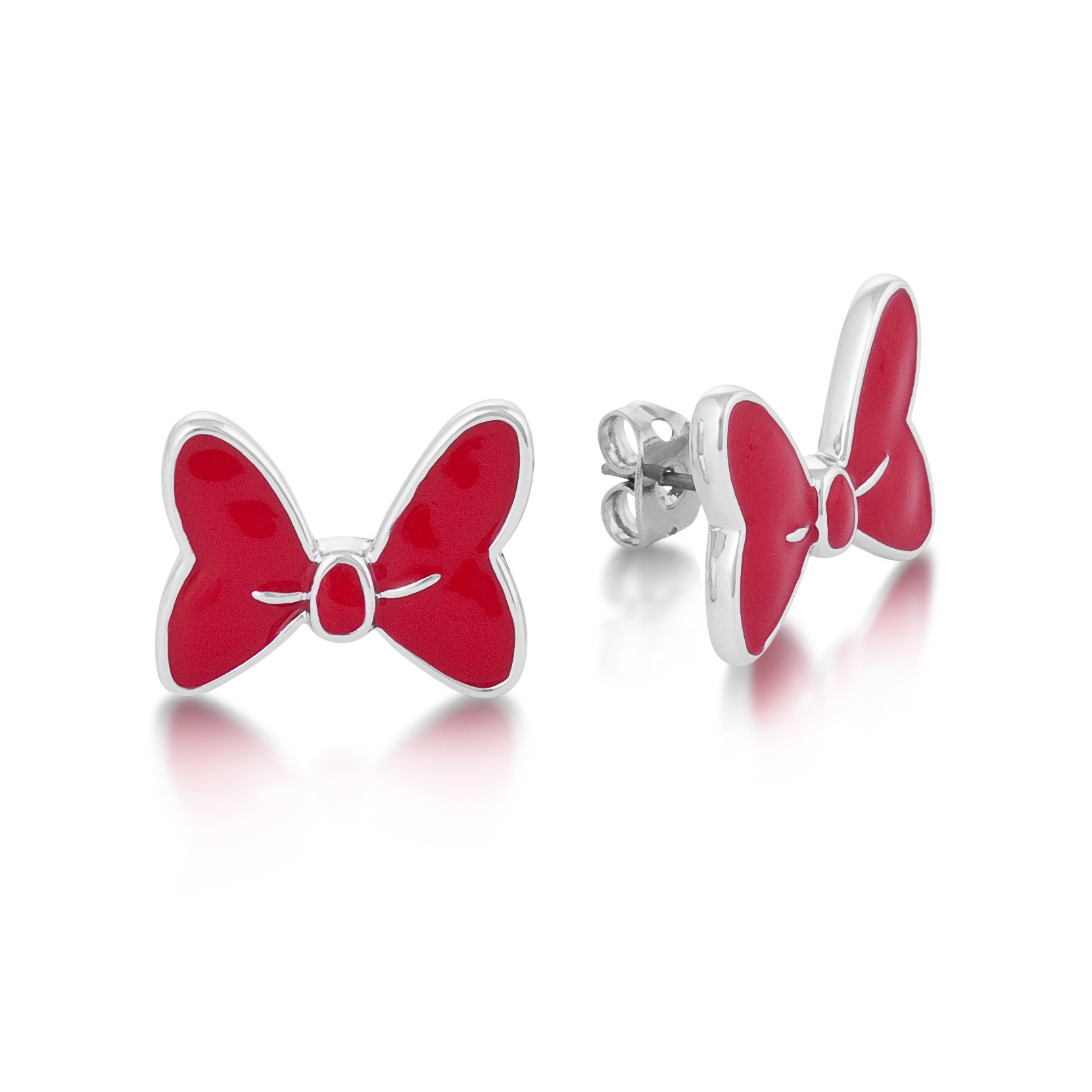 Disney - Náušnice - Minnie Mouse Bow Red