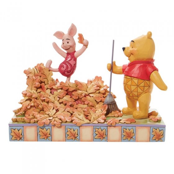 Disney Traditions - Jumping into Fall (Piglet and Pooh)