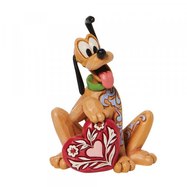 Disney Traditions - Pluto with Heart Mini