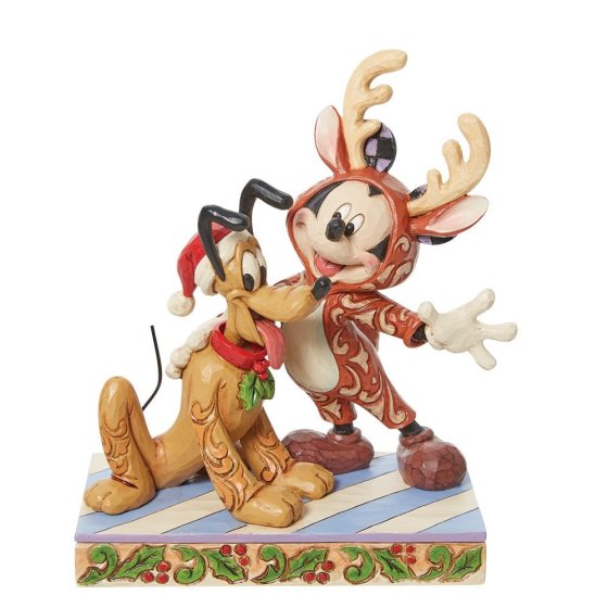 Disney Traditions - Mickey & Pluto (Christmas)