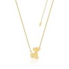 Disney The Lion King Simba Yellow Gold Necklace DLN115 400x