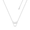 SPN019 Disney Minnie Mouse Bow Outline Stainless Steel Necklace 1000x1000