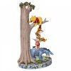Disney Traditions - Hundred Acre Caper - Tree with Pooh and Friends (Eeyore, Pooh, Tigger & Piglet)