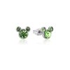 Disney Couture Kingdom Mickey Mouse Birthstone Earrings August SPE028