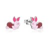 Disney Couture Kingdom Winnie Pooh ECC Piglet Enamel Stud Earrings SPE102