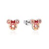 Disney Couture Kingdom Stainless Steel Minnie Mouse Donut Stud Earrings SPE120