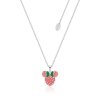 Disney Couture Kingdom Stainless Steel Minnie Mouse Strawberry Necklace SPN118