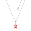 Disney Beauty and the Beast Cogsworth Stainless Steel Couture Kingdom Dainty Necklace SPN144
