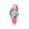 Disney Couture Kingdom Alice Wonderland Pink Strap Stainless Steel Analogue Watch SPW036