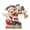 Disney Traditions - Mickey & Minnie Mouse Santa