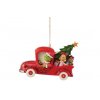 The Grinch - Grinch, Max & Cindy in red truck (Ornament)