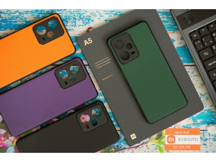Pouzdro s koženkovými zády Redmi Note 12 Pro