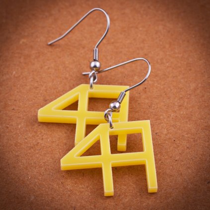 Plexisklové náušnice s motivem na zakázku - visací