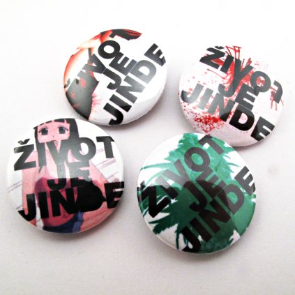 Placky (odznaky) na zakázku - 32 mm