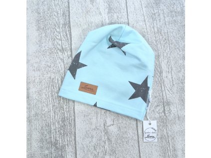Dětská čepice Hvězdy