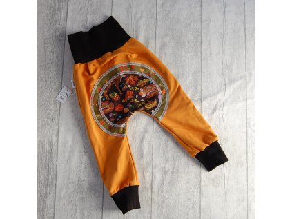 Dětské tepláky zadečky Les 74/80