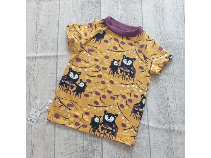 Dětské tričko kutil fialové