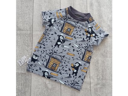 Dětské tričko kutil šedé