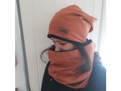 1250 damsky tunel terakota