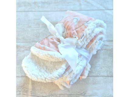 1307 detska tepla deka slonici