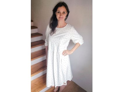 Dámské šaty Pampeliška čárky