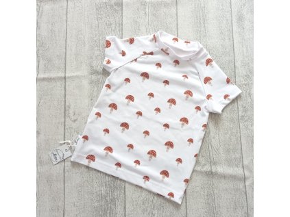 Dětské tričko houbičky