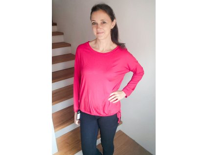 Dámské tričko Andělika lyocell červené