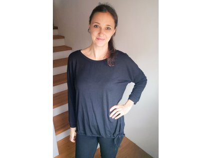 Dámské tričko Andělika lyocell černé