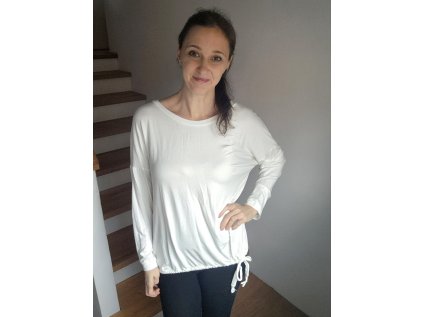 Tričko Andělika lyocell smetanové