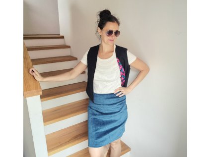 Dámská sukně Lída manšestr