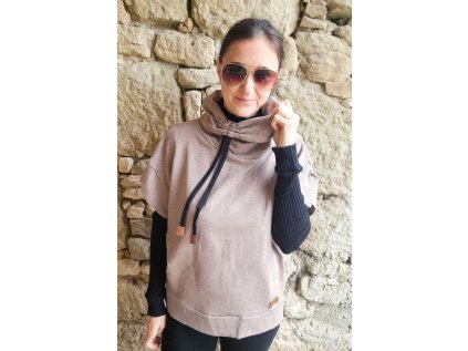 Vesta Měsíček teplákovina melír