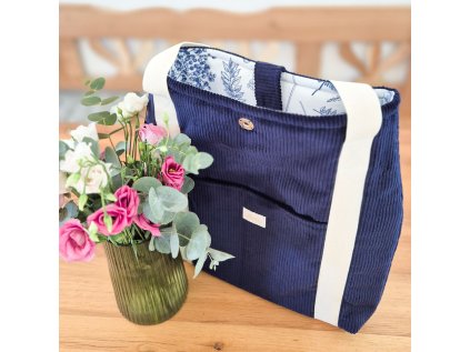 Designová taška Vak tm.modrá