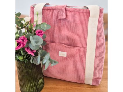 Dámská designová taška Vak růžová