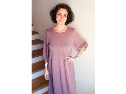 Šaty Pampeliška starorůžové