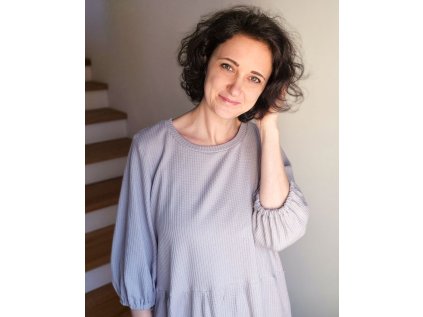 Dámské šaty Pampeliška šedé