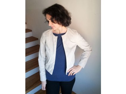 Sako Meduňka manžestr krémové