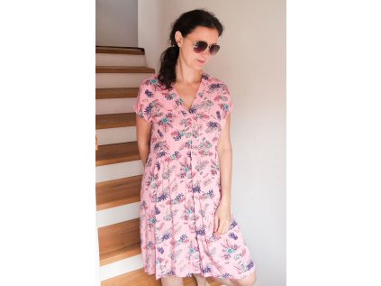 Dámské šaty Hvozdík růžové