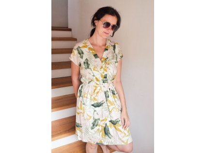 Dámské šaty Hvozdík smetanové