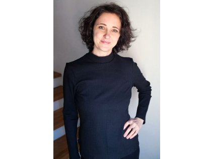 Dámský rolák Pažitka černý