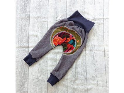 228 detske teplaky seda domy