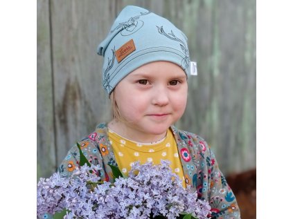 Dětská čepice Origami