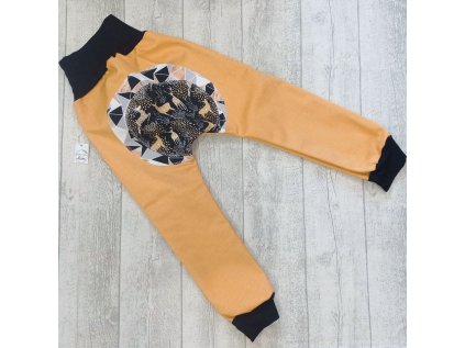 Dětské softshellové zimní kalhoty Zadečkový design - varianty