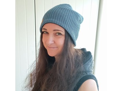 Dámská čepice Světle modrá