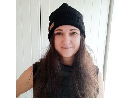 Dámská čepice Černá