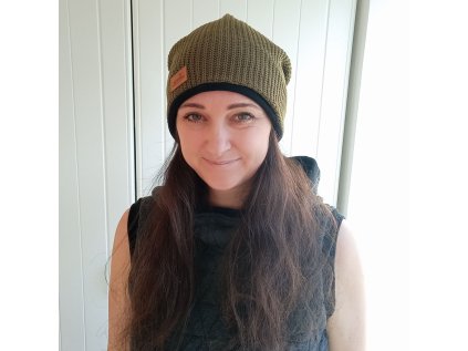 Dámská čepice Khaki