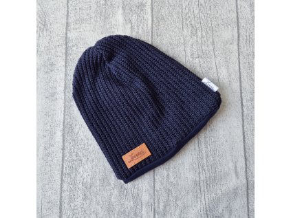Dámská čepice Tmavě modrá