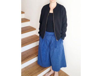 mikino bunda pivoňka černá